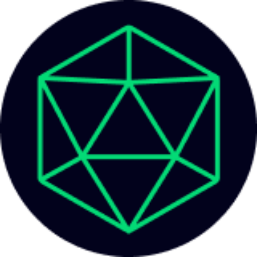 PNicoli logo with geometric d20